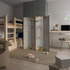 ELEGANT SHIELD Dekorativer Paravent - 4-teilig