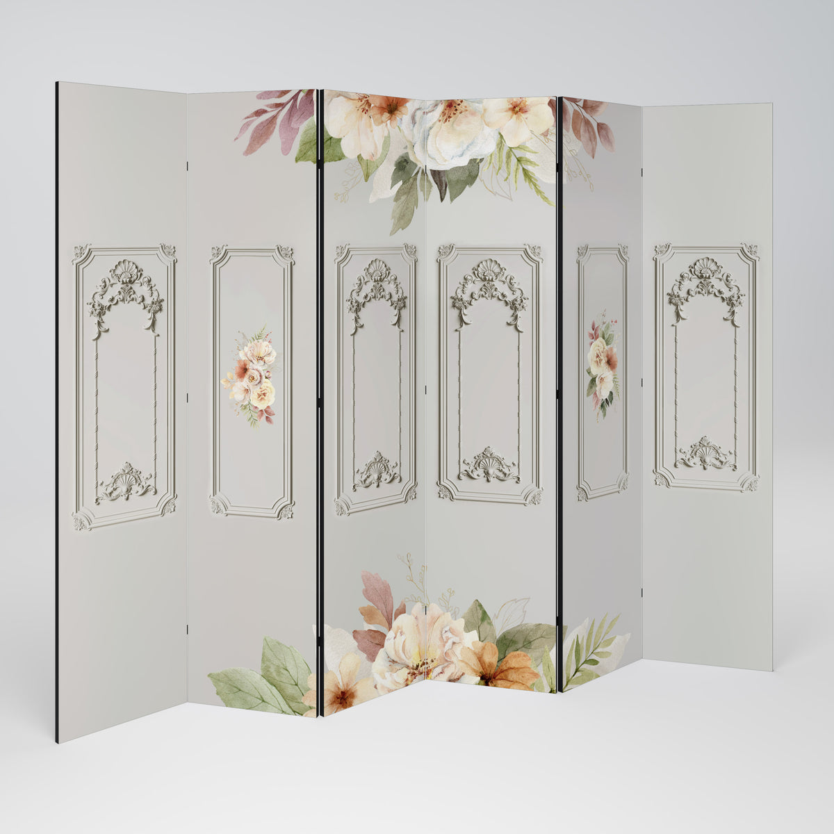 ELEGANT SHIELD 6-teiliger Paravent