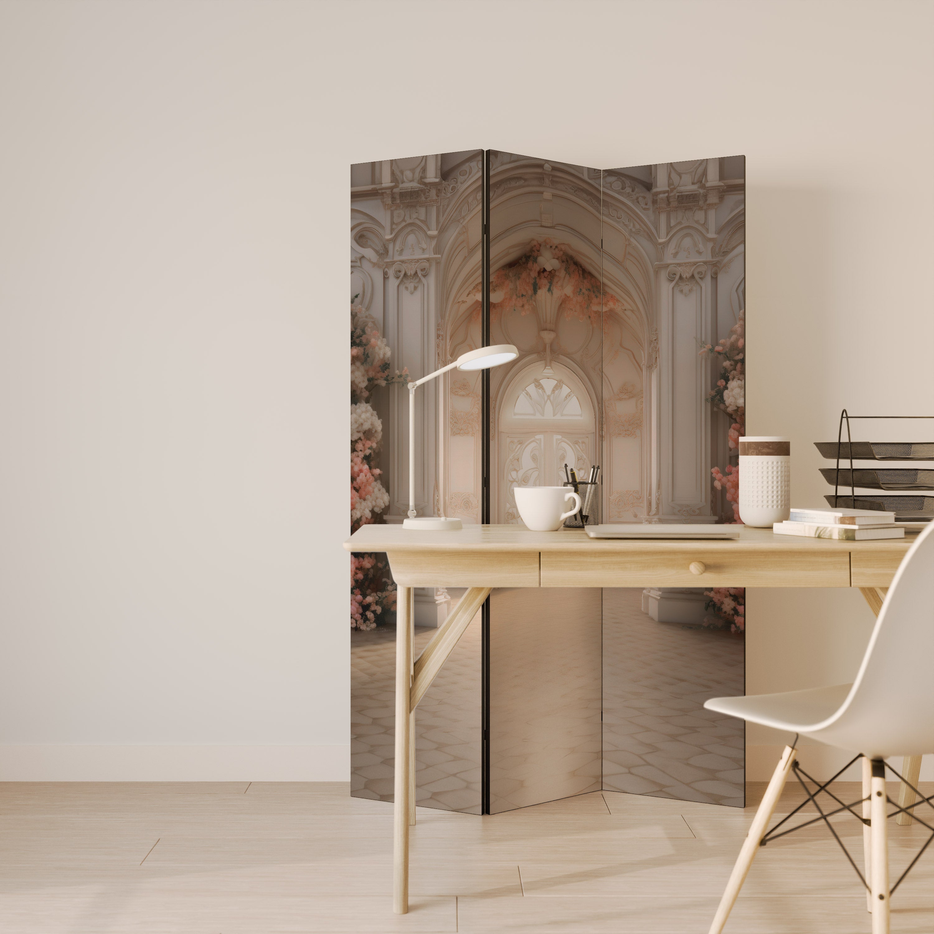VIVID DREAMSCAPE DOORS Dekorativer 3-teiliger Raumteiler