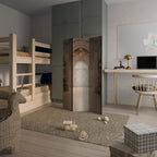 VIVID DREAMSCAPE DOORS Decorative 3-Panel Room Divider