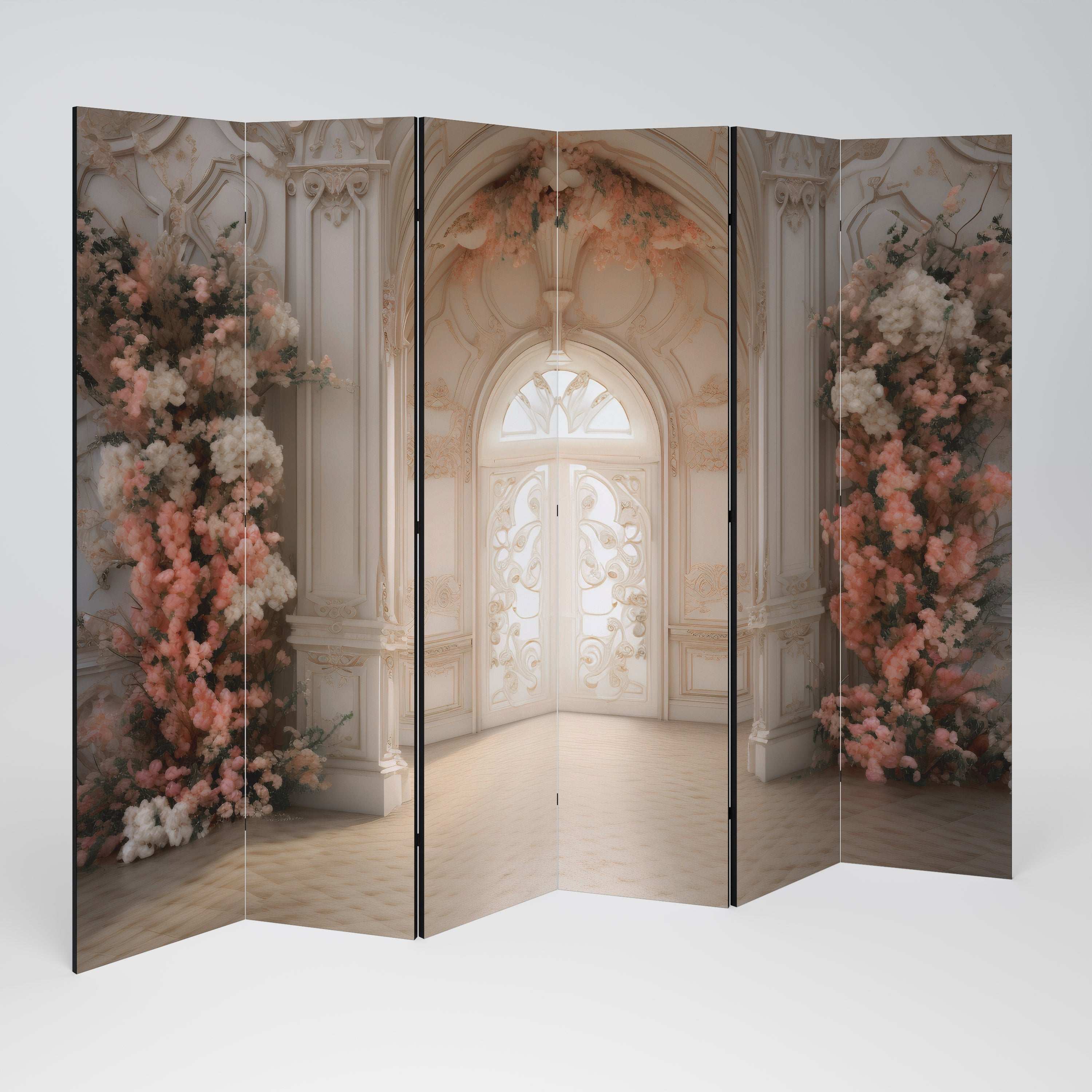 VIVID DREAMSCAPE DOORS Dekorativer 6-teiliger Raumteiler