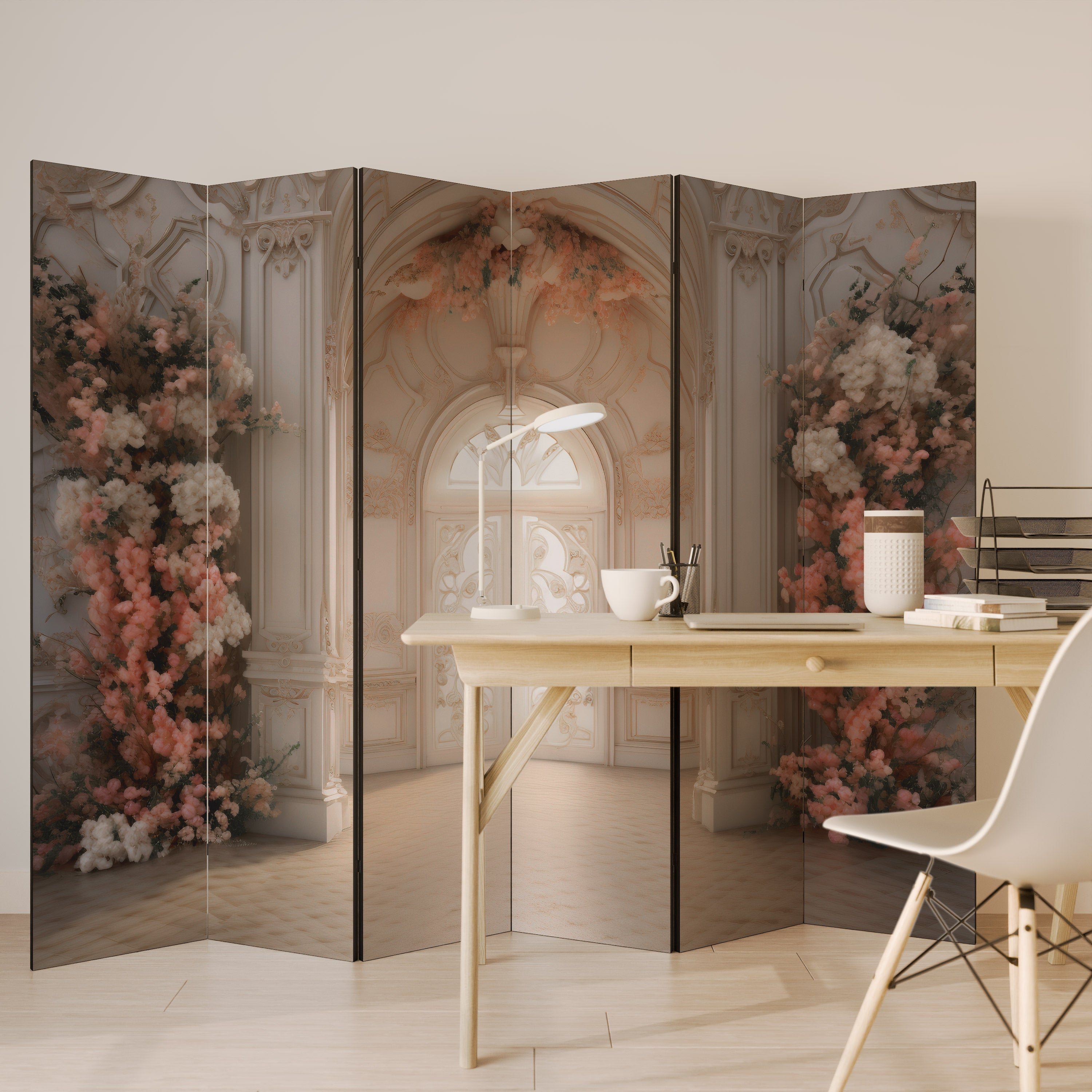 VIVID DREAMSCAPE DOORS Dekorativer 6-teiliger Raumteiler