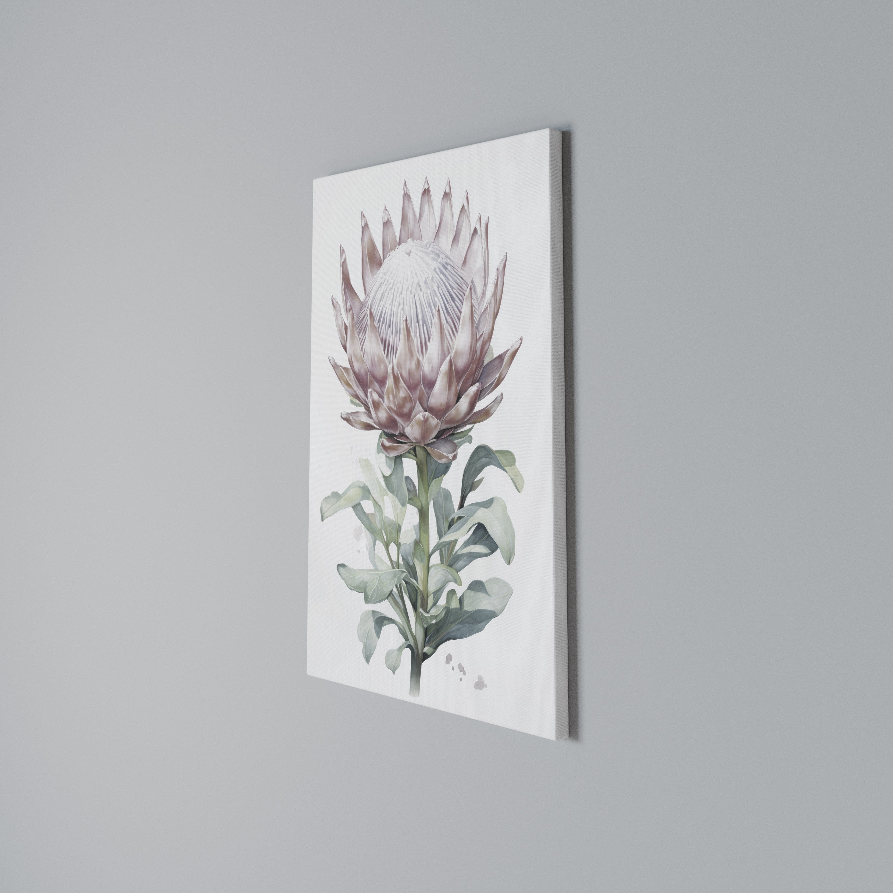 ROYAL PROTEA Vertical Canvas Print
