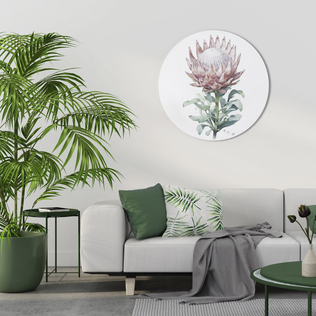 ROYAL PROTEA Runde Wandkunst