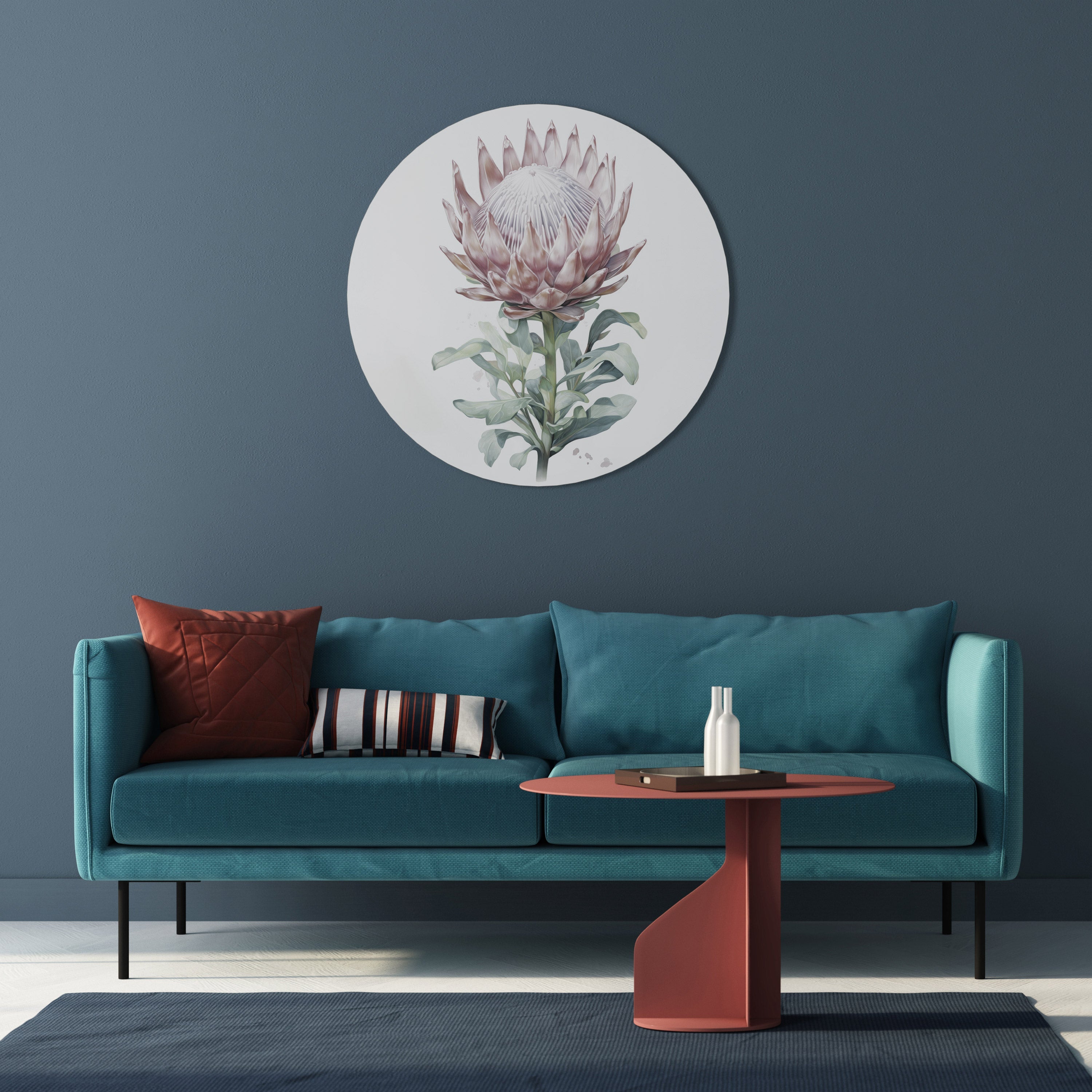 ROYAL PROTEA Runde Wandkunst