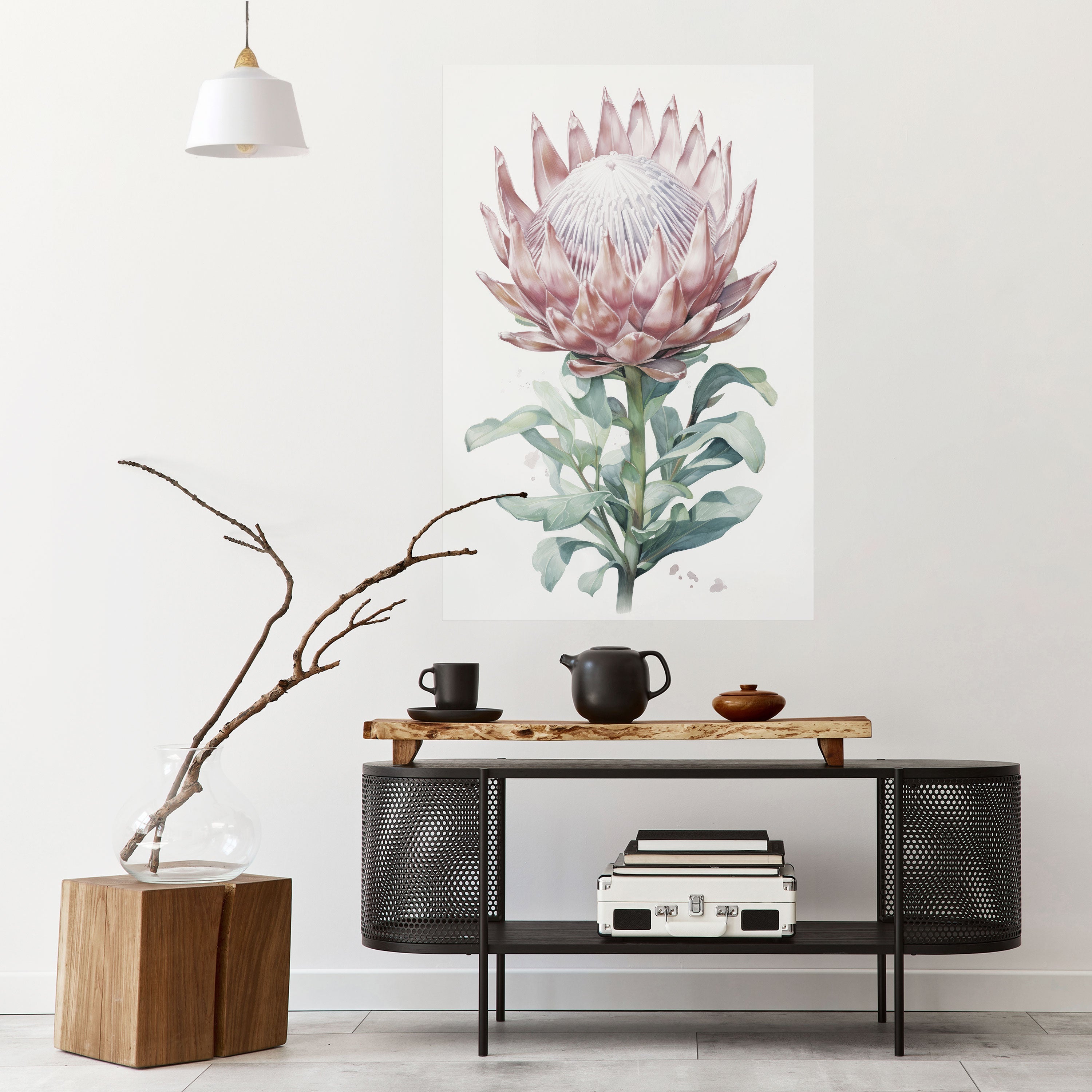 ROYAL PROTEA Vertikales Poster zum Abziehen und Aufkleben