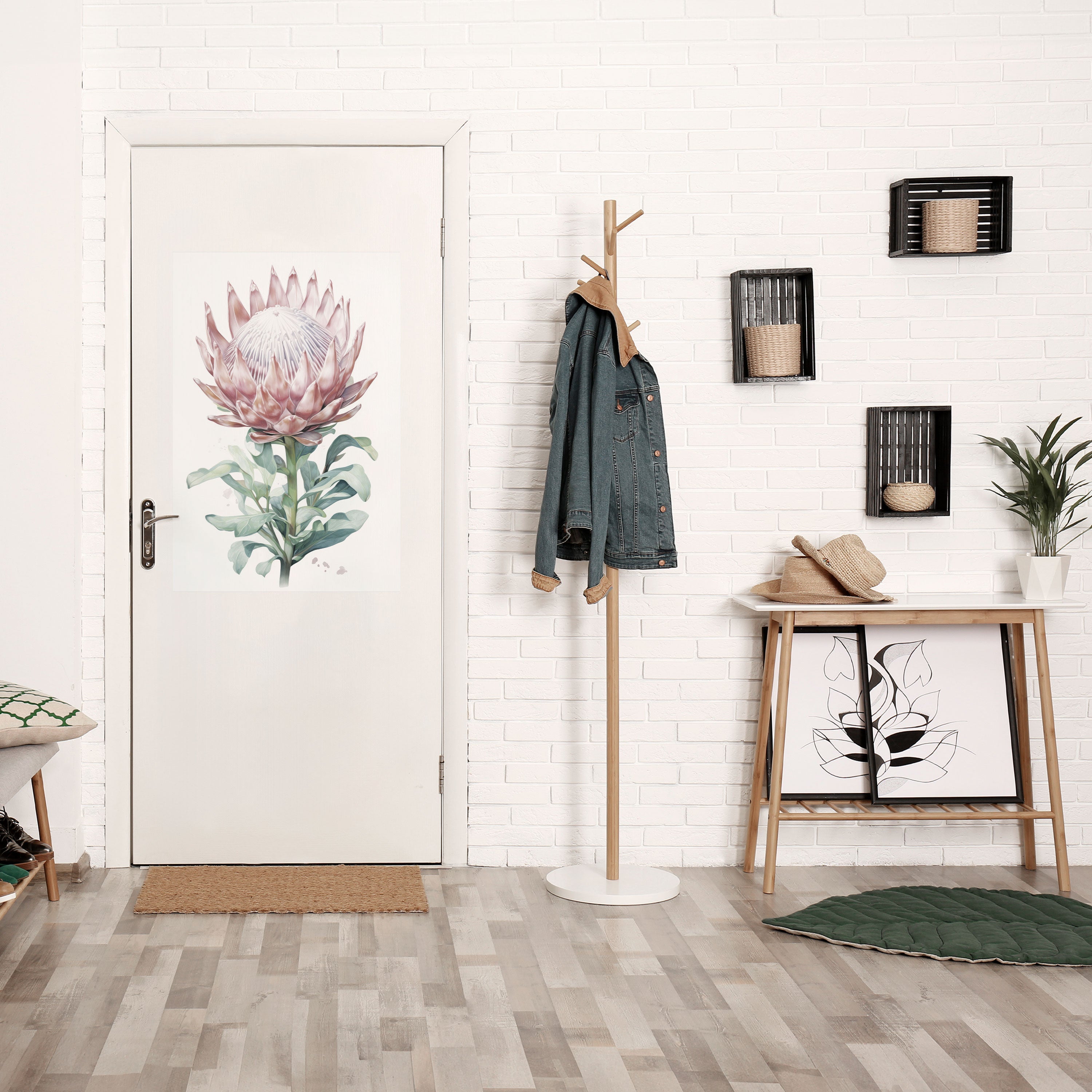 ROYAL PROTEA Vertikales Poster zum Abziehen und Aufkleben