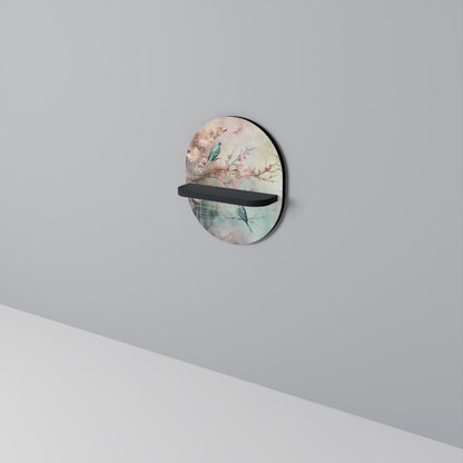 CHERRY BIRDSONG Dekoratives Wandregal