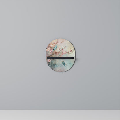 CHERRY BIRDSONG Dekoratives Wandregal
