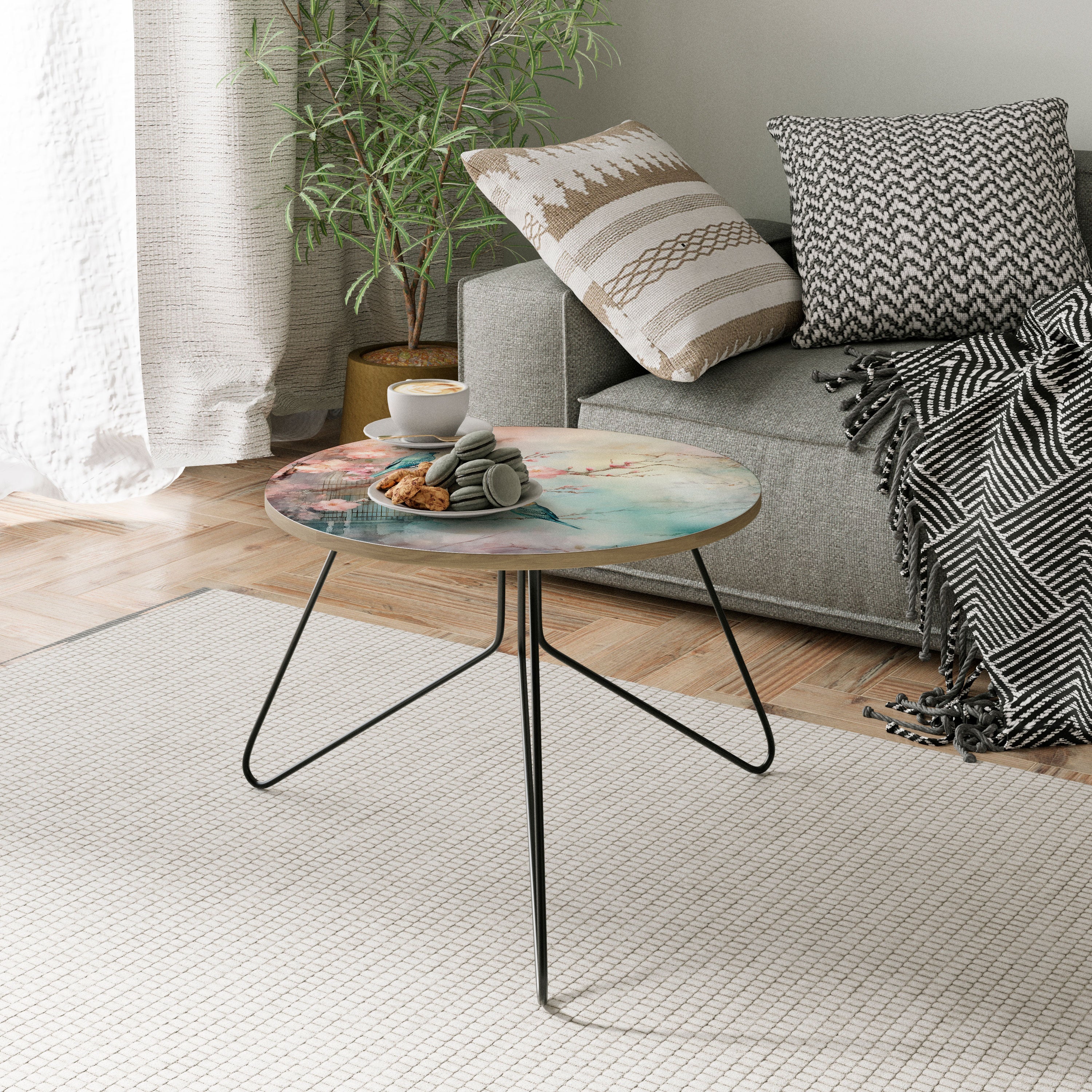 CHERRY BIRDSONG Couchtisch