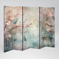CHERRY BIRDSONG Decorative 6-Panel Room Divider