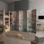 CHERRY BIRDSONG Decorative 6-Panel Room Divider