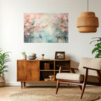 CHERRY BIRDSONG Peel and Stick Horizontal Poster