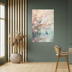 CHERRY BIRDSONG Selbstklebendes Poster - Hochformat