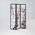 JAPANESE BLOSSOMS Decorative 3-Panel Room Divider
