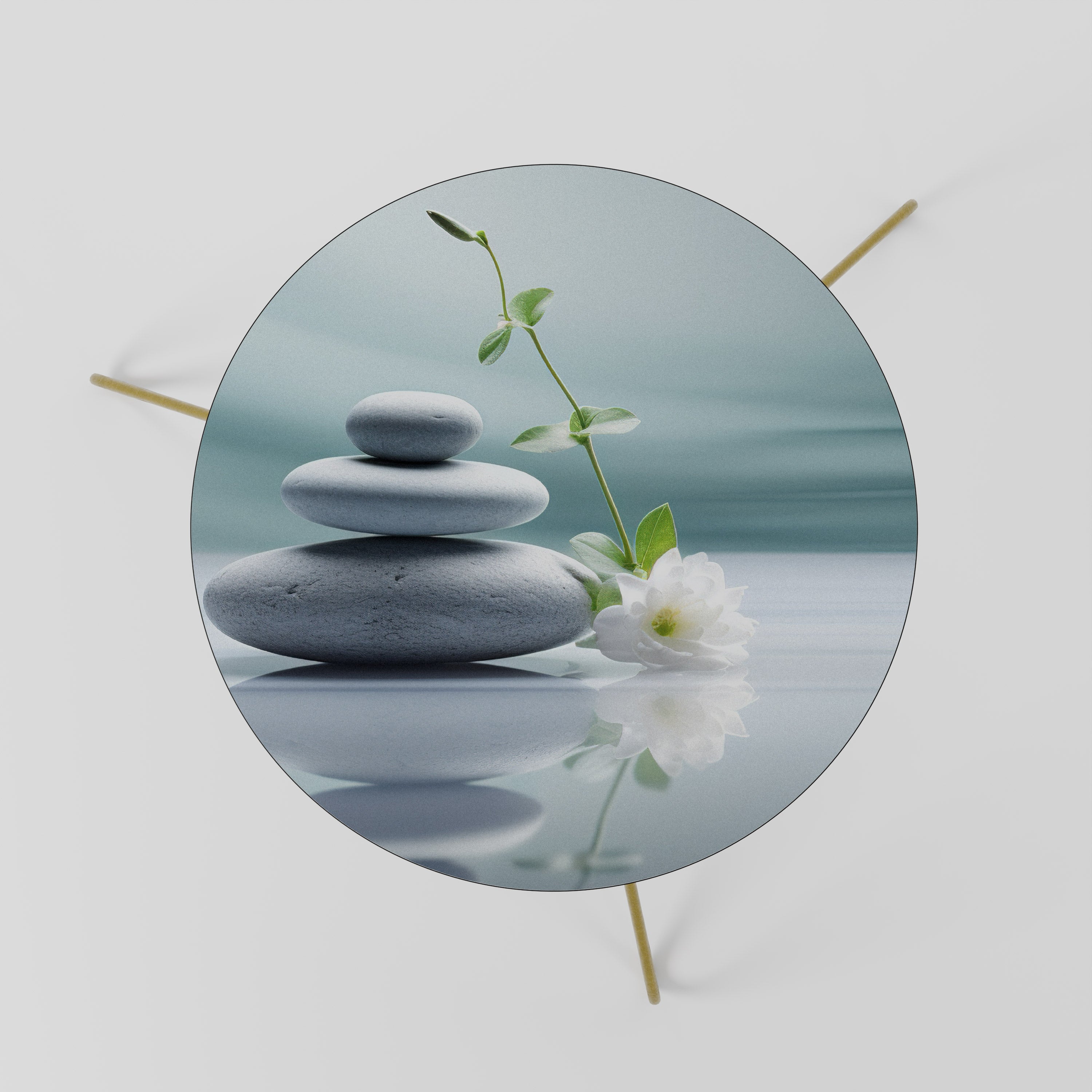 TRANQUIL STONE BALANCE Couchtisch 60