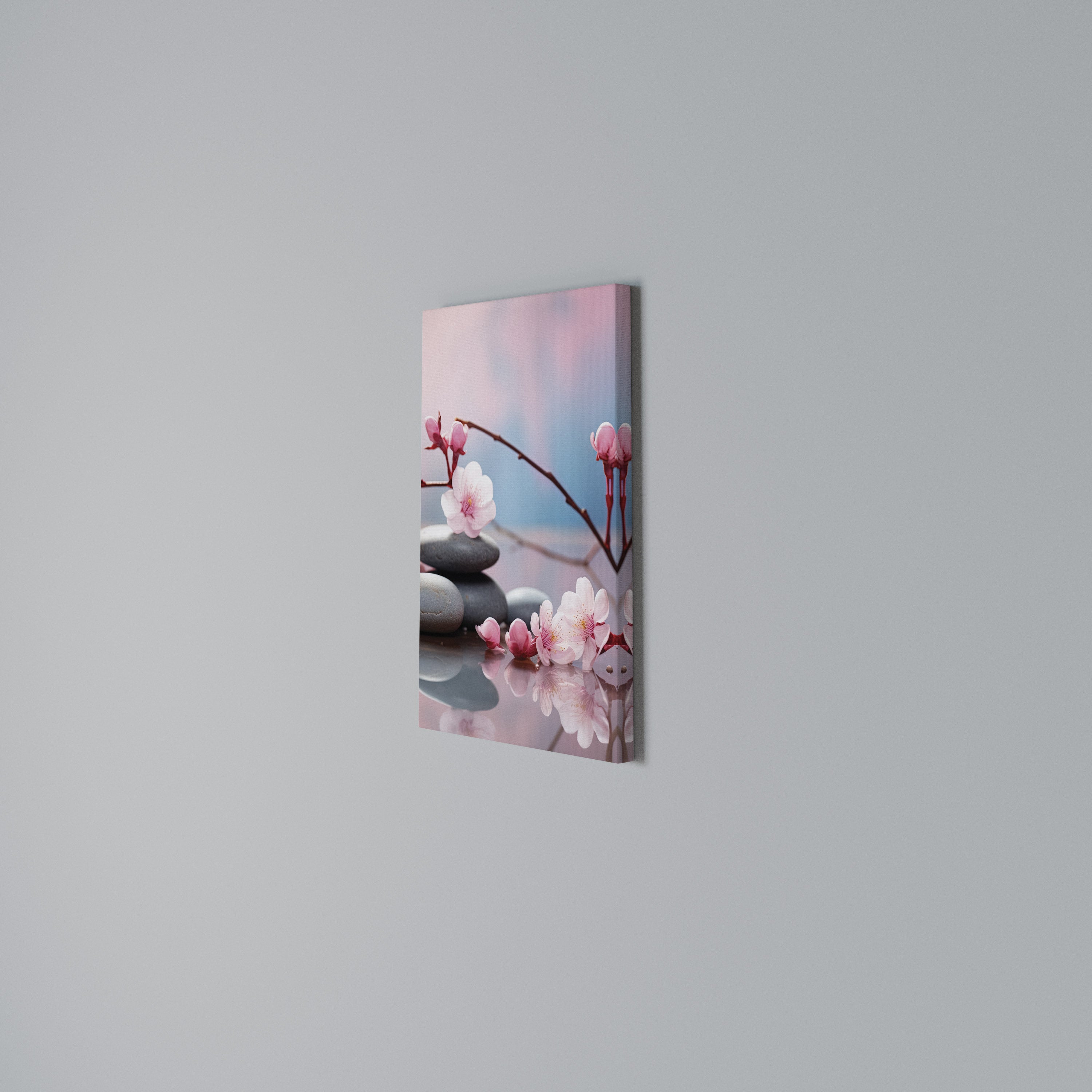 BALANCE OF NATURE Vertical Canvas Print