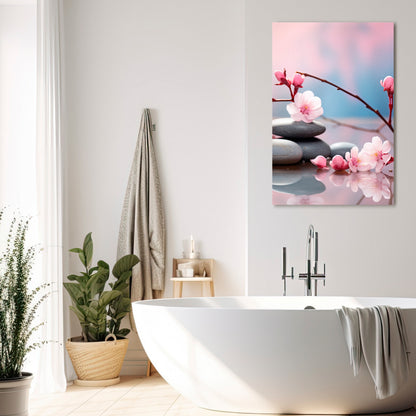 BALANCE OF NATURE Vertical Canvas Print