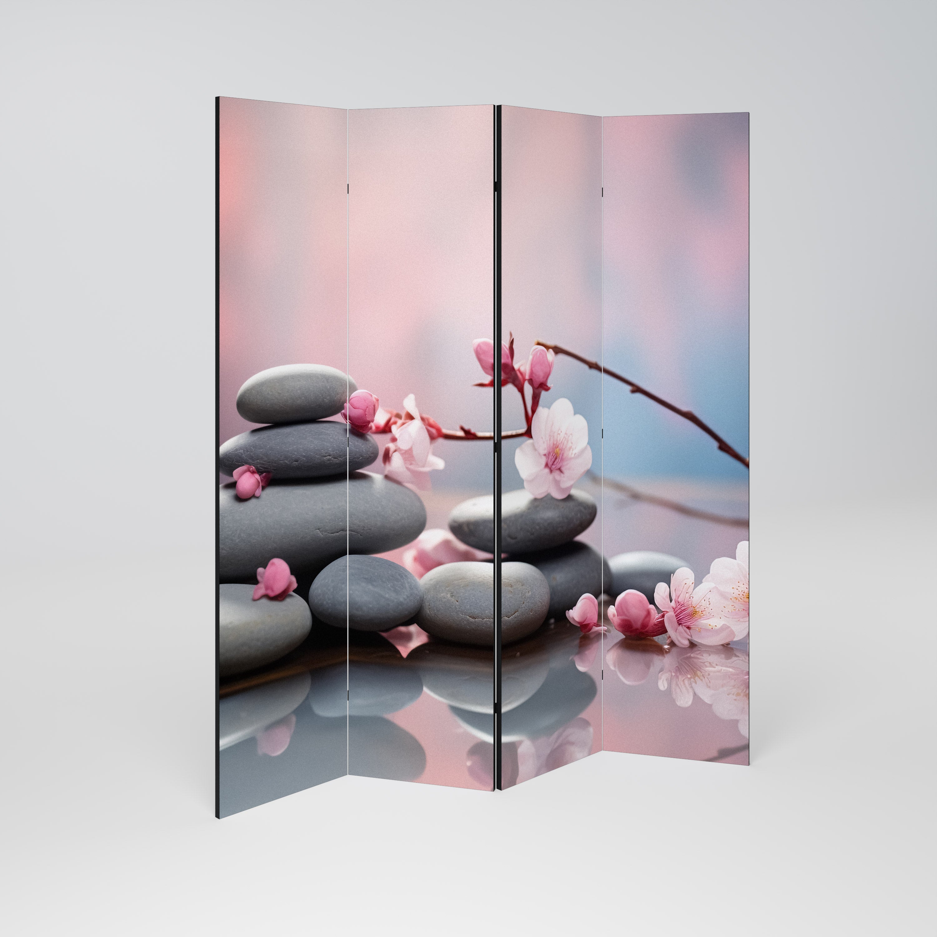 BALANCE OF NATURE 4-teiliger Paravent