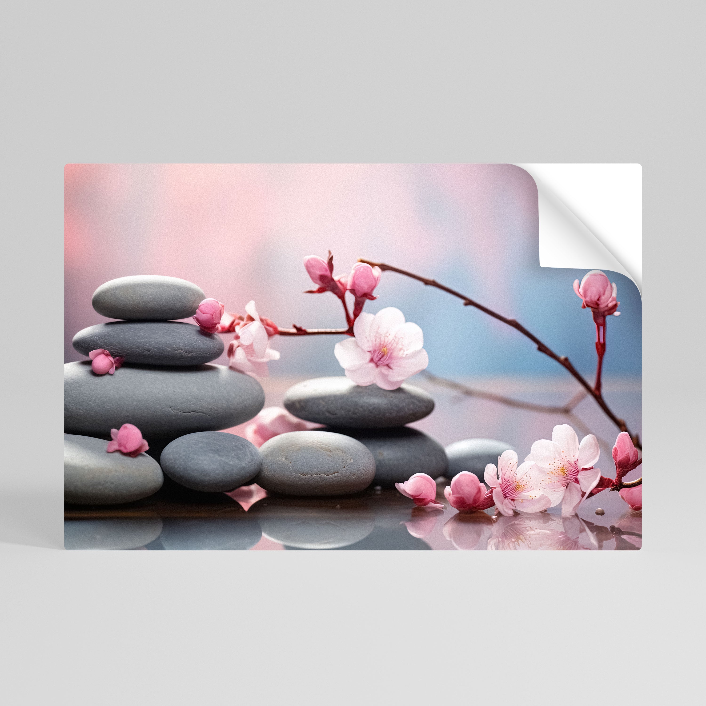 BALANCE OF NATURE Horizontales Poster zum Abziehen und Aufkleben