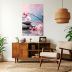 BALANCE OF NATURE Selbstklebendes Poster - Hochformat