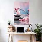 BALANCE OF NATURE Selbstklebendes Poster - Hochformat