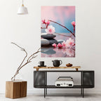 BALANCE OF NATURE Selbstklebendes Poster - Hochformat