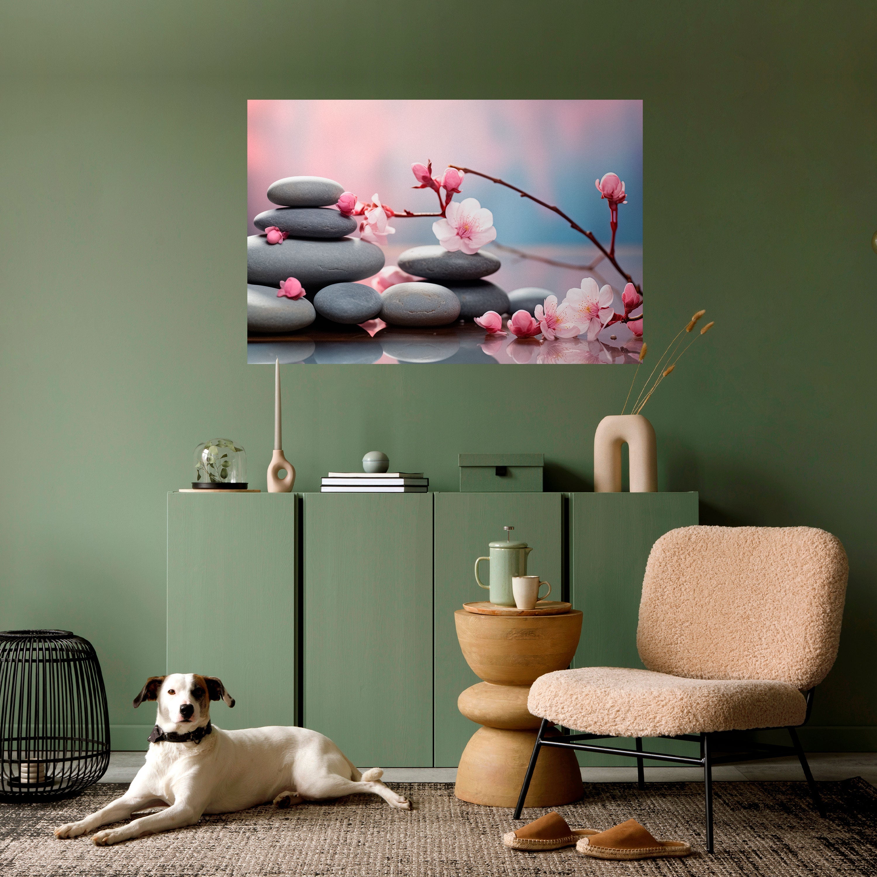 BALANCE OF NATURE Horizontales Poster zum Abziehen und Aufkleben
