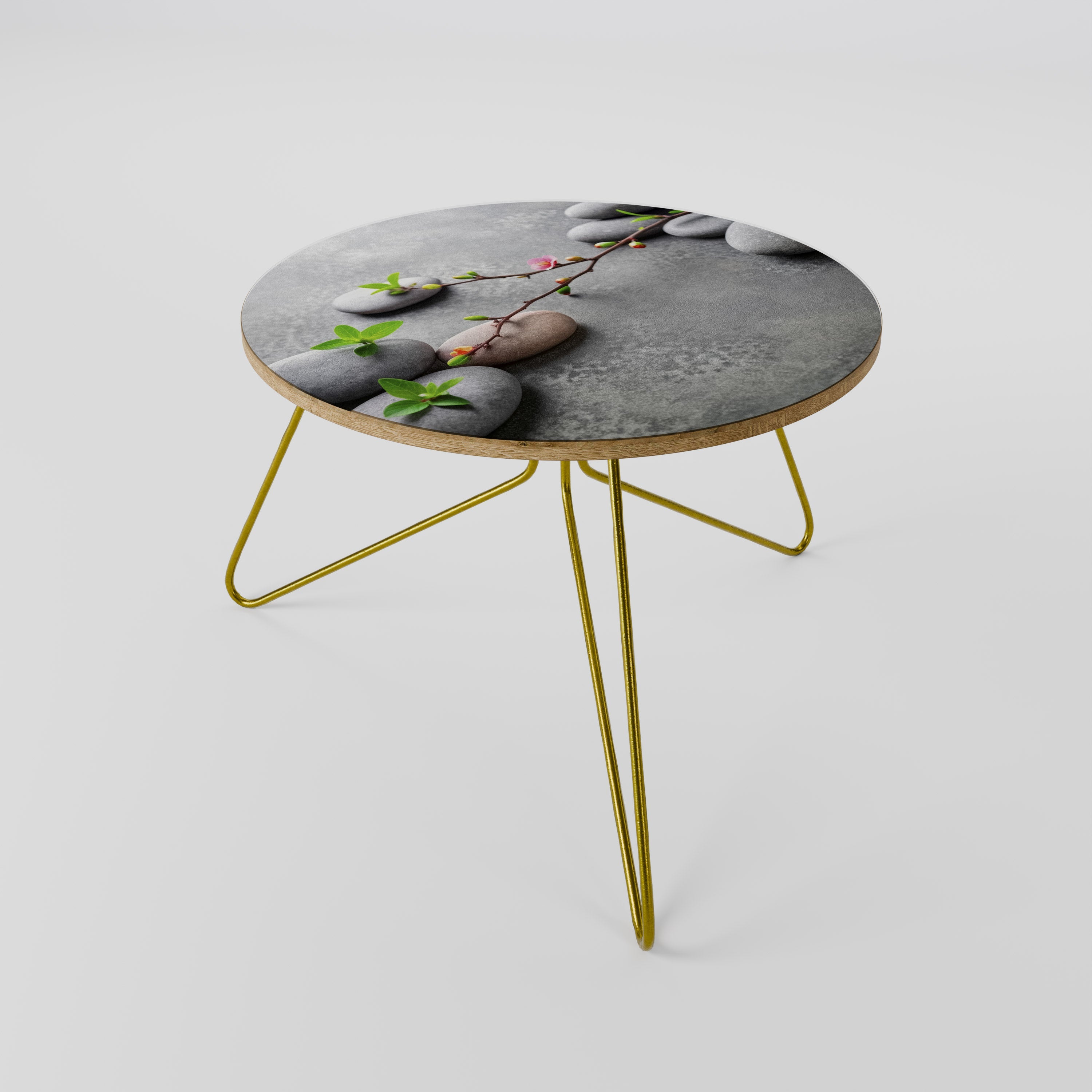 STONES AND BLOSSOMS Couchtisch 60