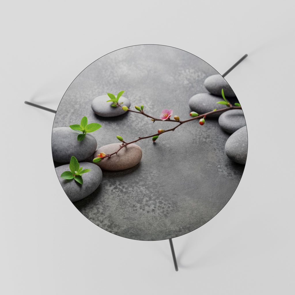 STONES AND BLOSSOMS Couchtisch 60