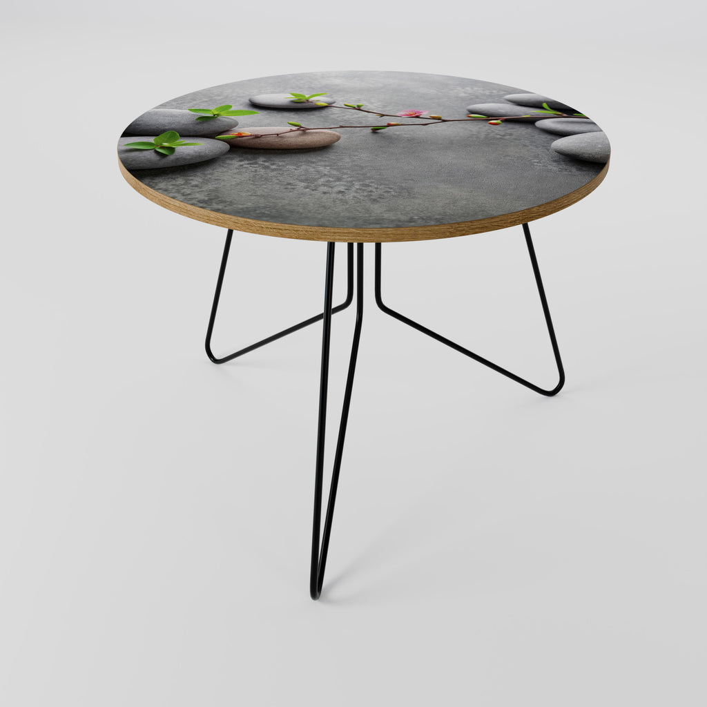 STONES AND BLOSSOMS Couchtisch