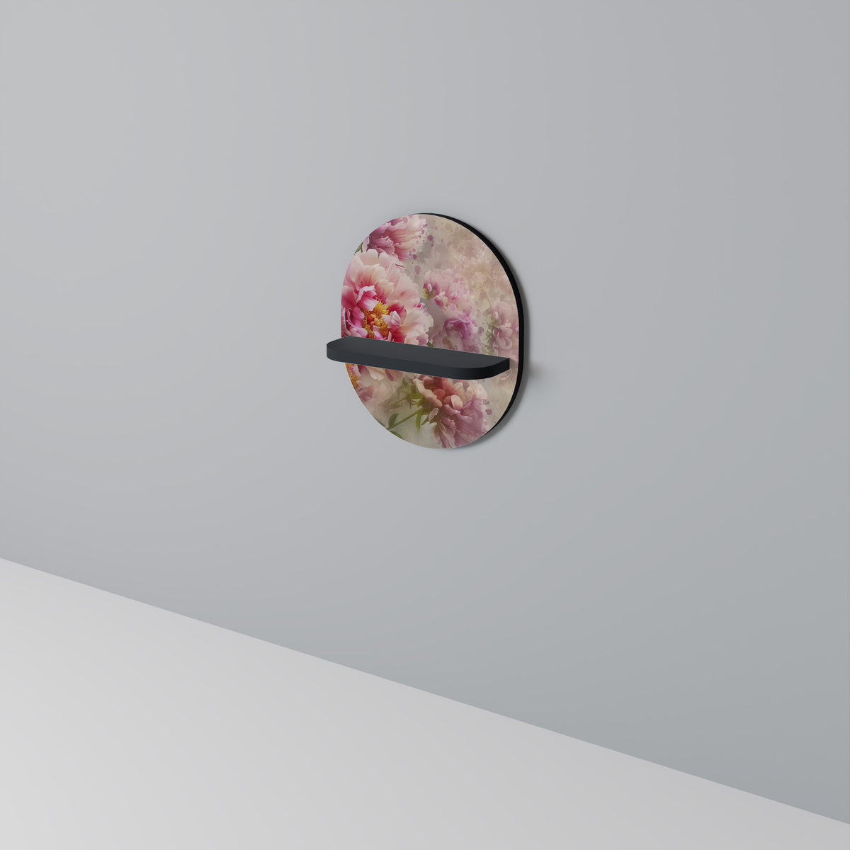 PEONY WHISPER Dekoratives Wandregal