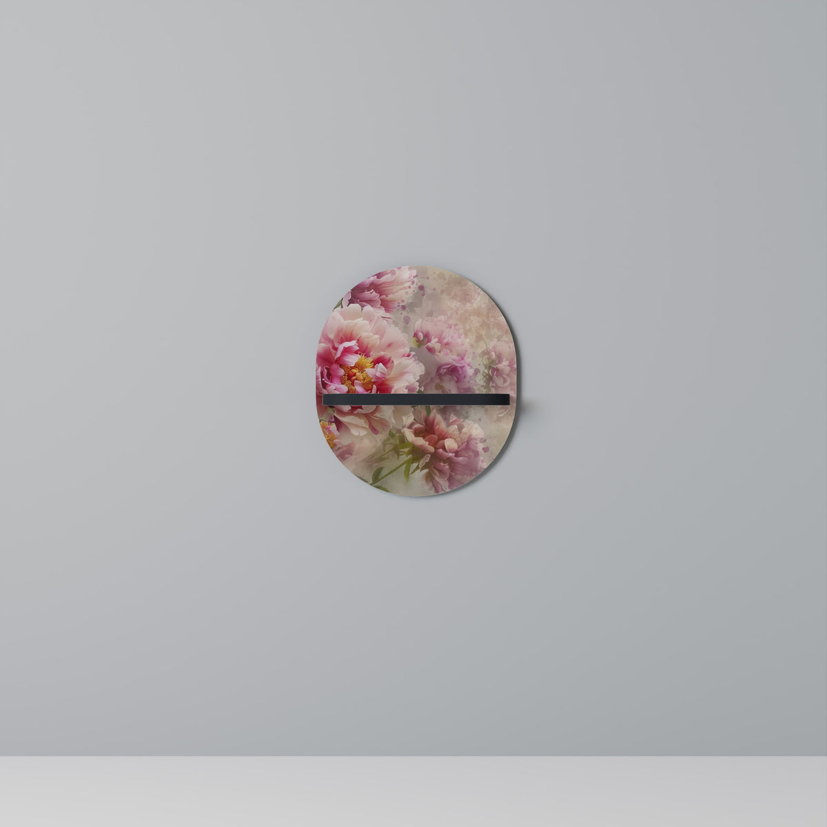 PEONY WHISPER Dekoratives Wandregal
