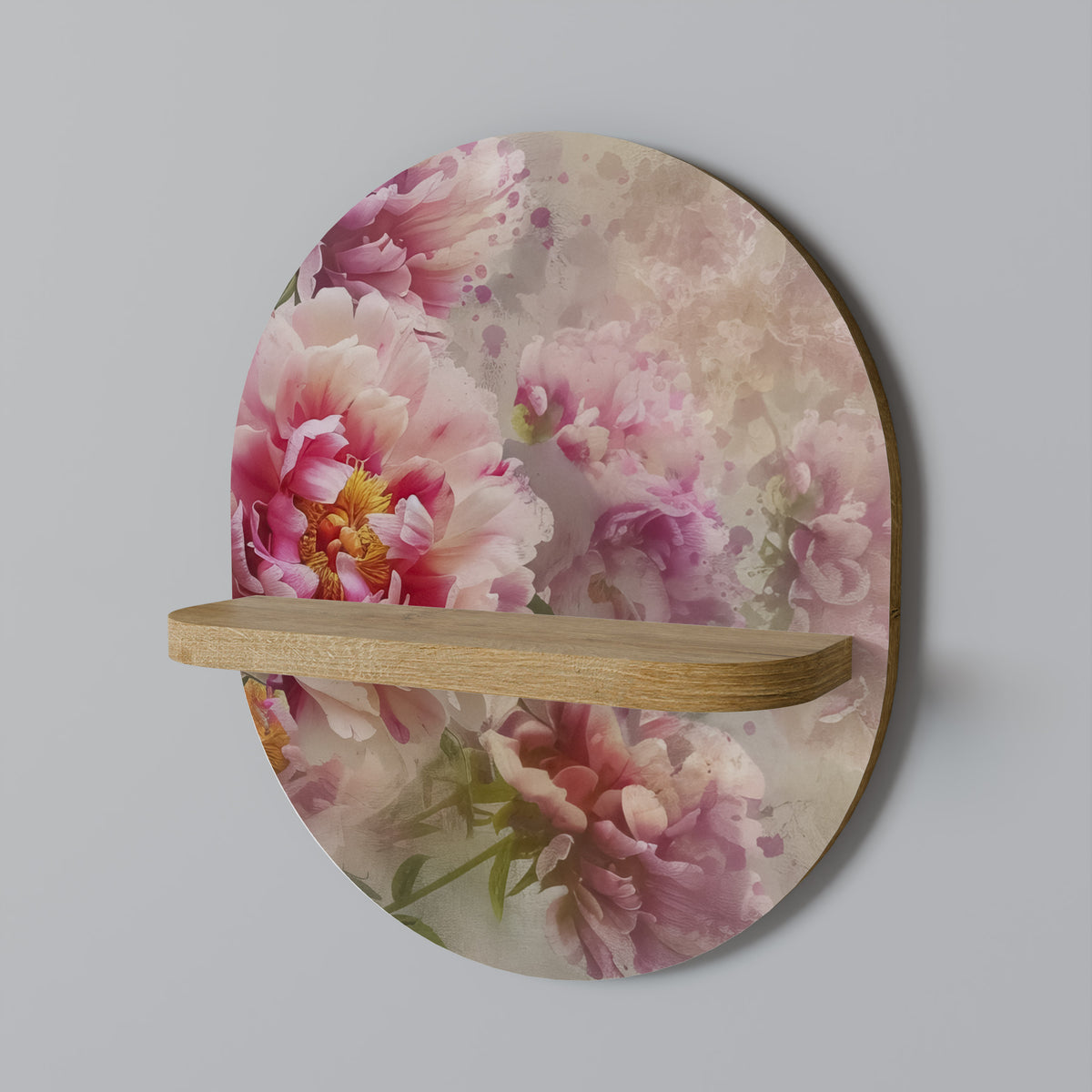 PEONY WHISPER Dekoratives Wandregal