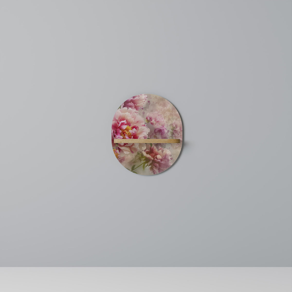 PEONY WHISPER Dekoratives Wandregal