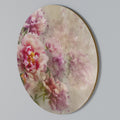 PEONY WHISPER Rundes Wandbild