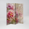 PEONY WHISPER Dekorativer Paravent - 4-teilig