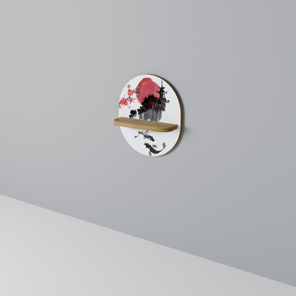 CHERRY SHADOWS Dekoratives Wandregal