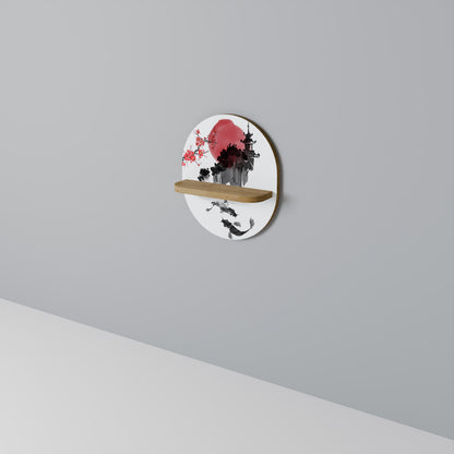 CHERRY SHADOWS Dekoratives Wandregal