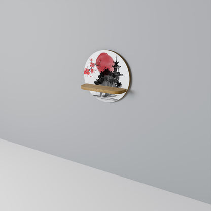 CHERRY SHADOWS Dekoratives Wandregal