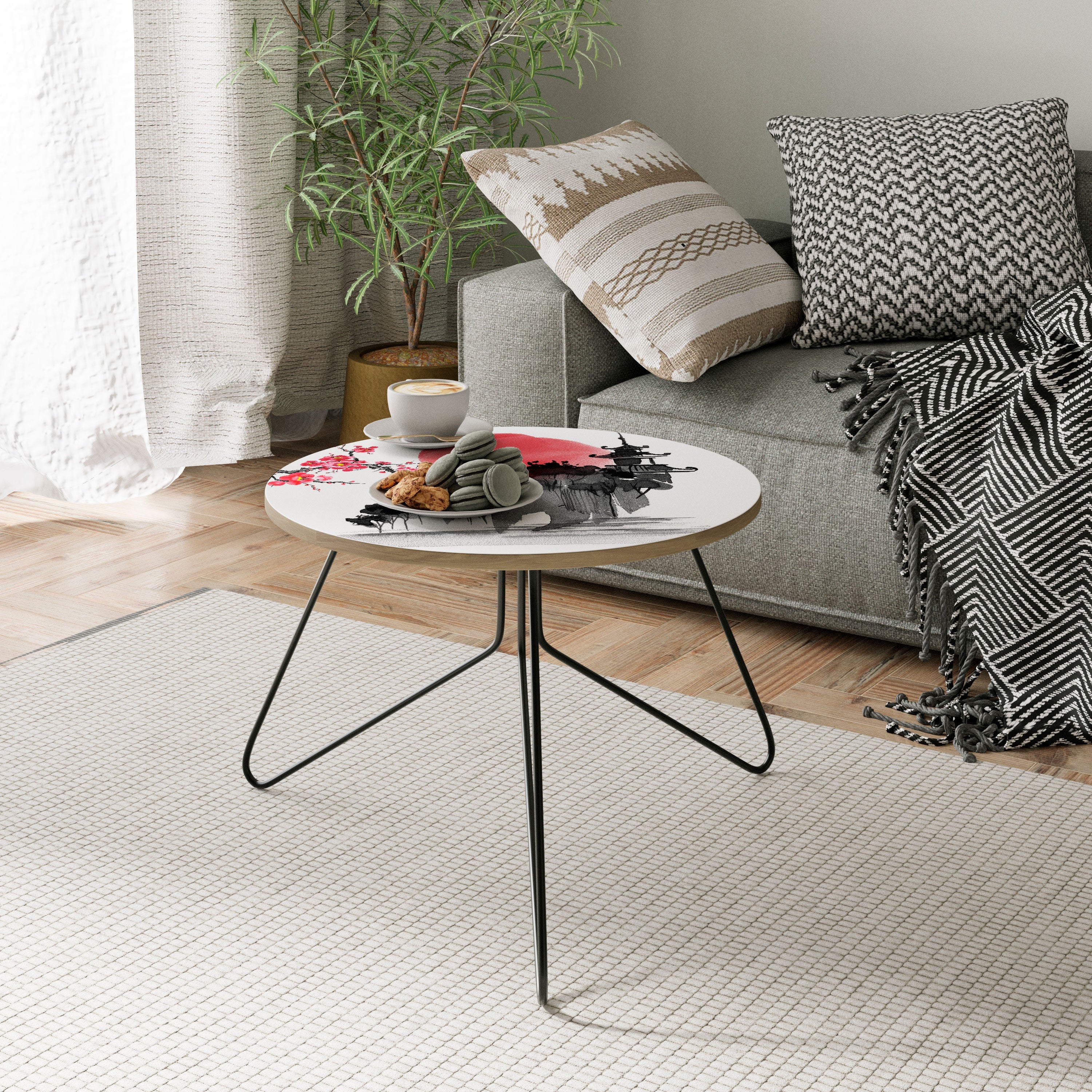 CHERRY SHADOWS Couchtisch 60