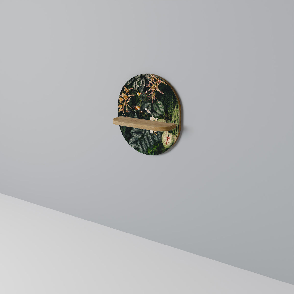 SILENT WILDERNESS Dekoratives Wandregal