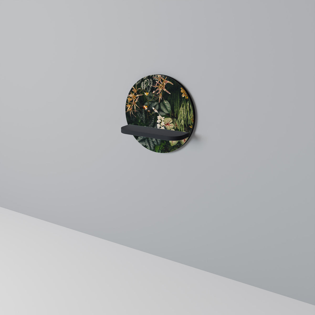 SILENT WILDERNESS Dekoratives Wandregal