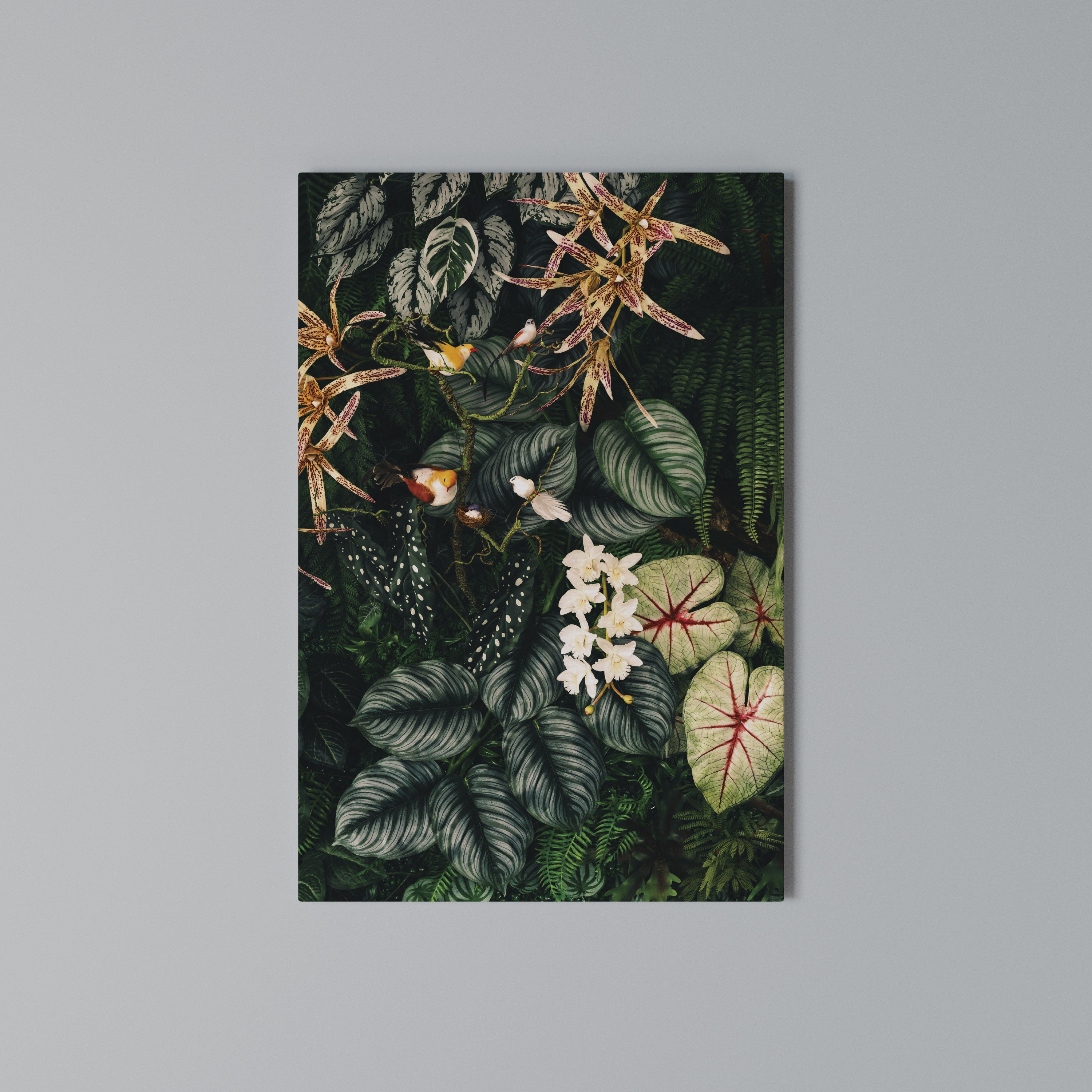 SILENT WILDERNESS Vertical Canvas Print