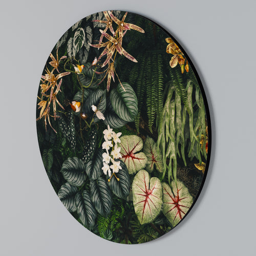 SILENT WILDERNESS Round Wall Art