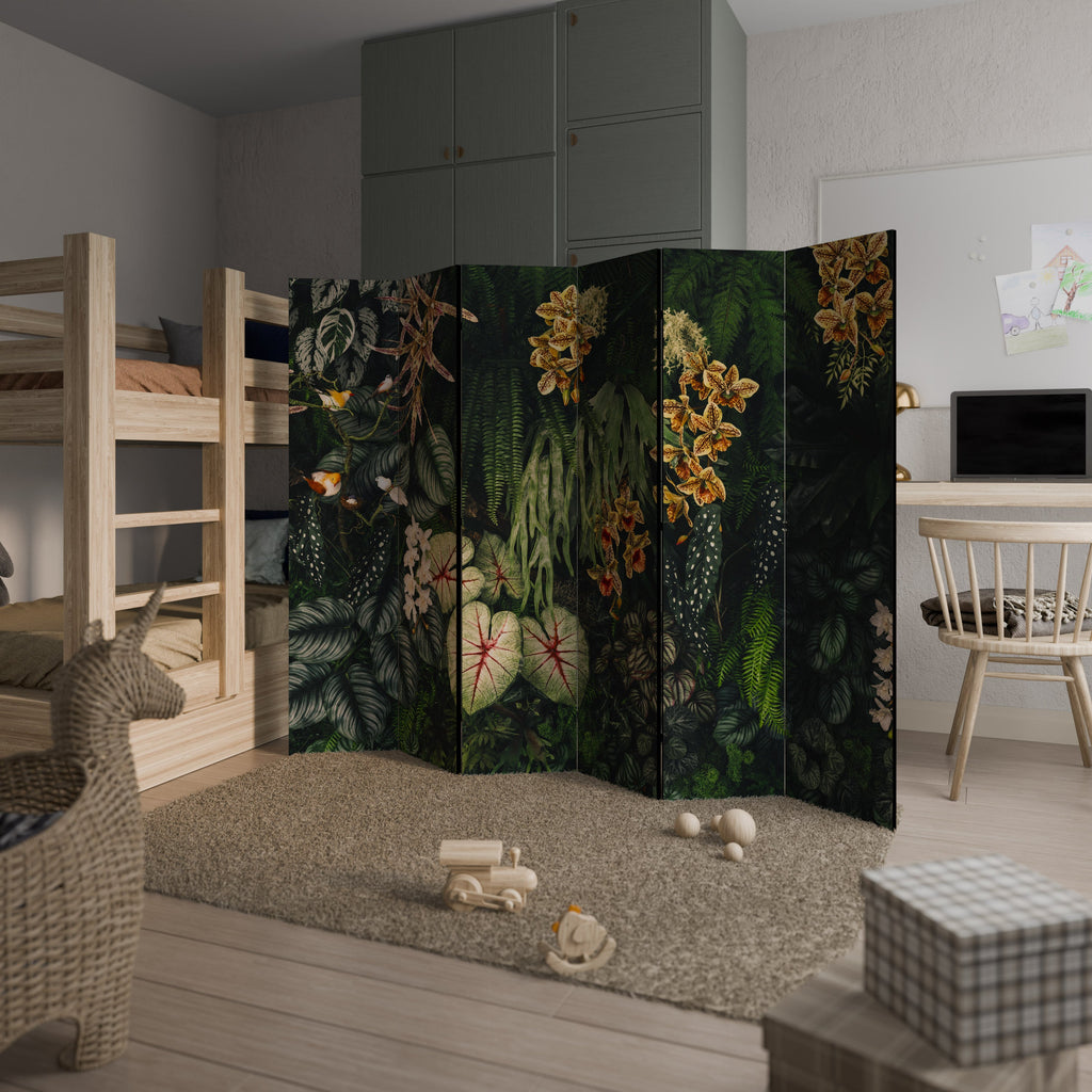 SILENT WILDERNESS Dekorativer 6-teiliger Raumteiler