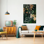 SILENT WILDERNESS Selbstklebendes Poster - Hochformat