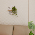 GRACEFUL DAYS Ovales Kunstregal in Eiche-Optik