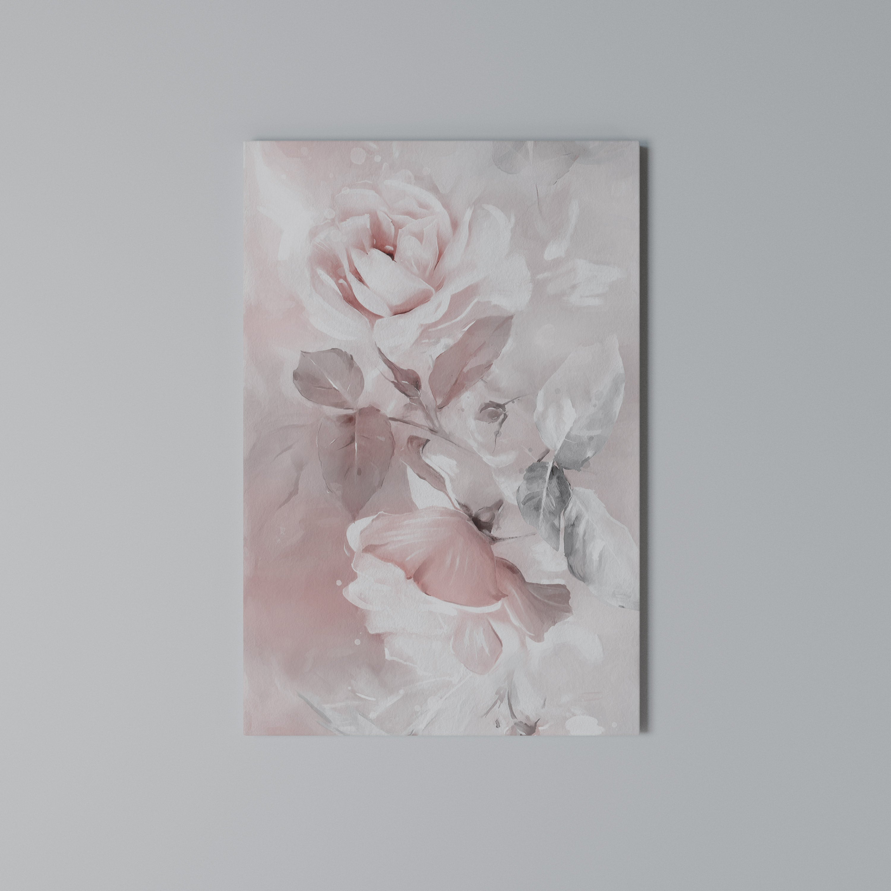 GRACEFUL DAYS Vertical Canvas Print