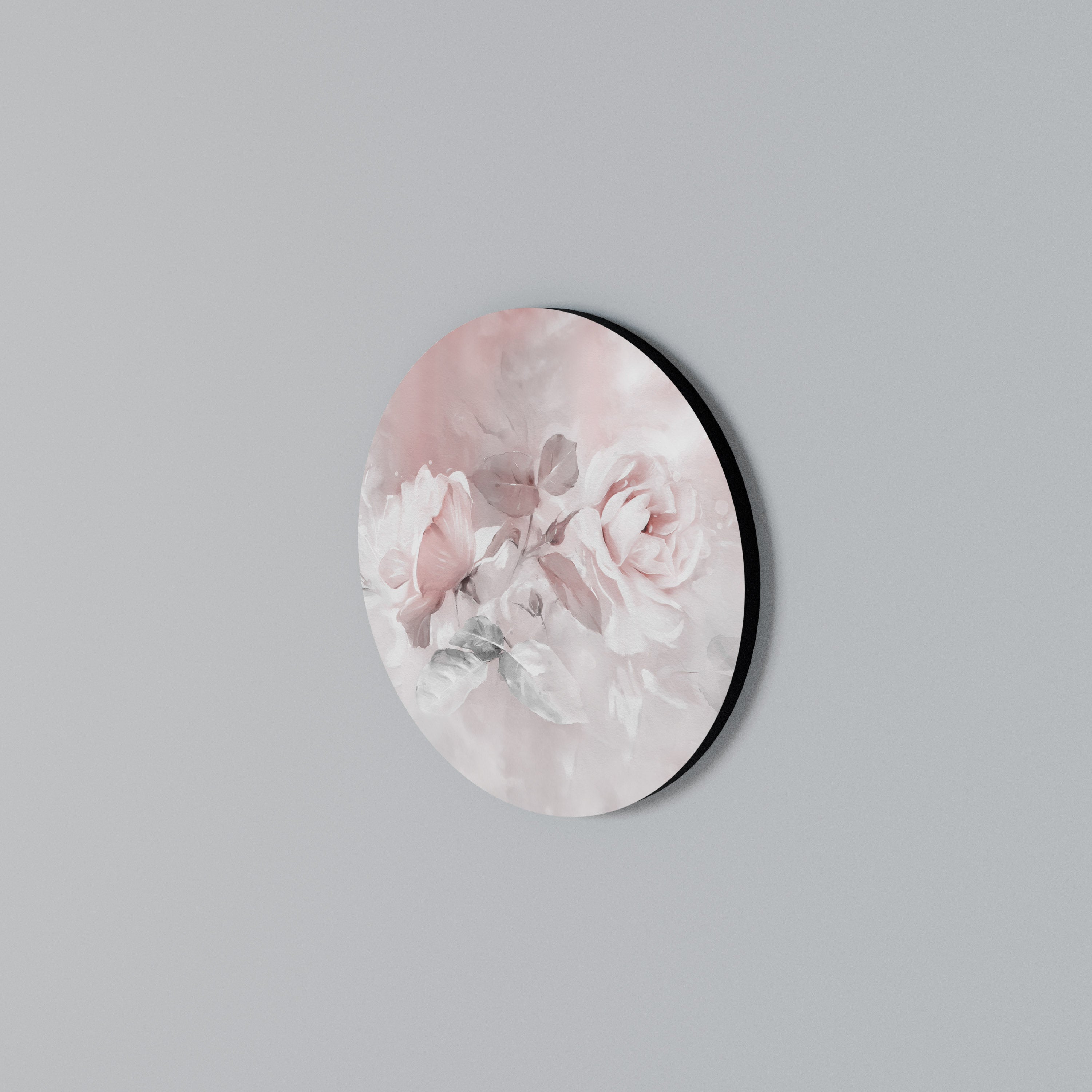 GRACEFUL DAYS Rundes Wandbild